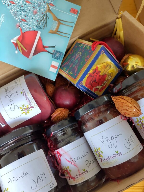Kerstpakket in doos