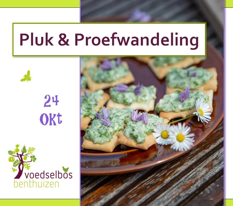 Pluk & Proefwandeling 24 oktober